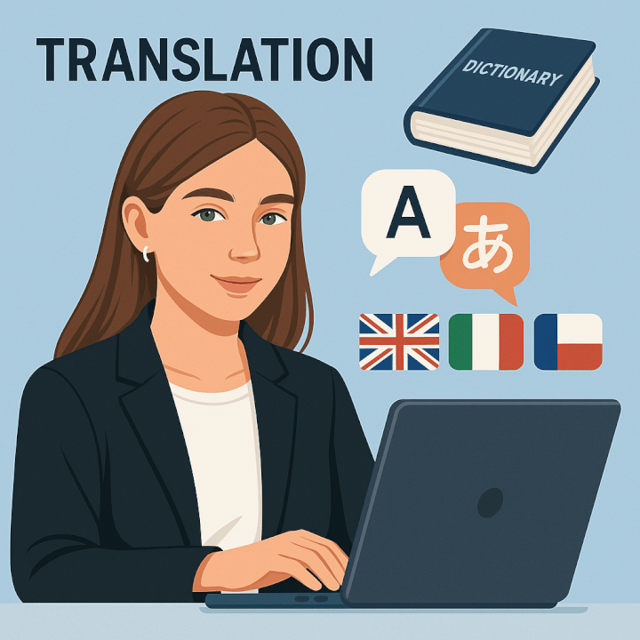 Překlady a jazyková korektura textů