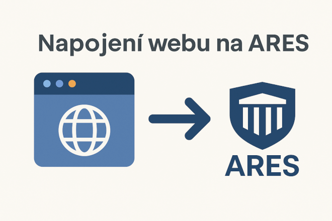 Napojení webu na ARES – získání dat podle IČO