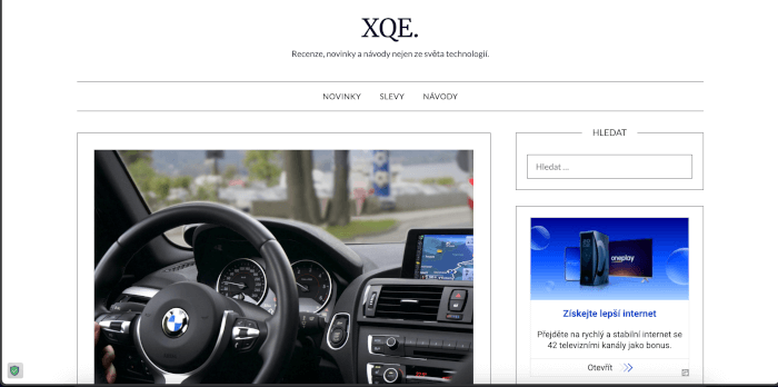 PR článek na technologickém blogu xqe.cz