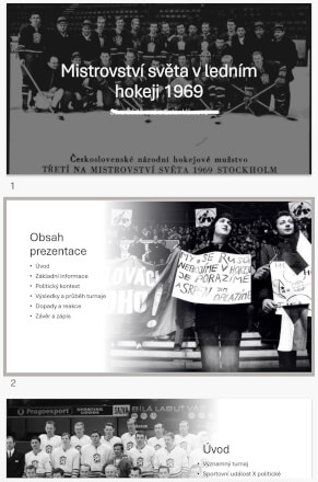 Prezentace v Powerpointu na jakékoliv téma