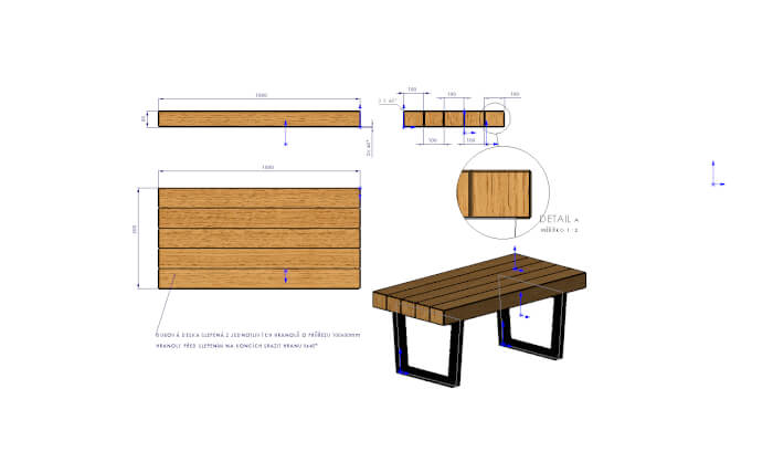 Tvorba 3D modelu, technická dokumentace
