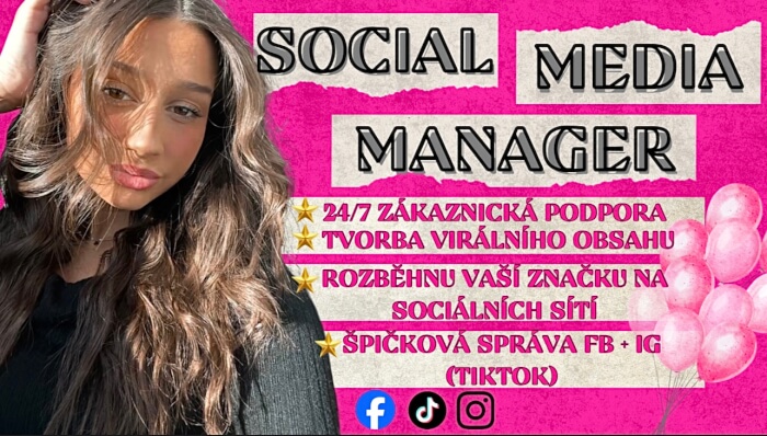 Mini balíček za měsíční správu sociálních sítí