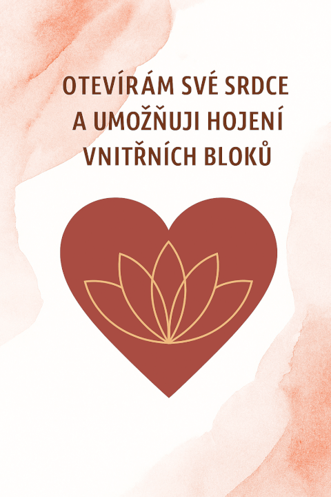 Výklad na bloky- odhalení vnitřních bloků+afirmace na míru 