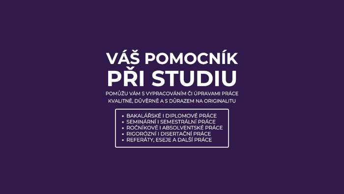 Oprava, přepracování či úprava odborné práce