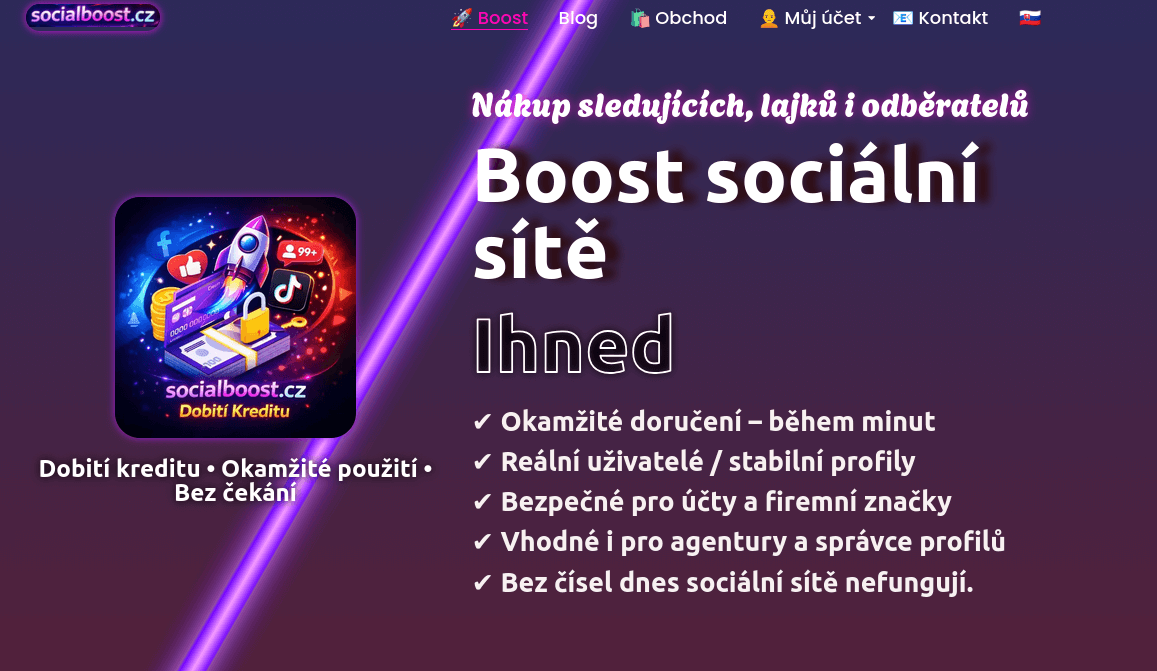 Balíček Facebook 3v1 (CZ)