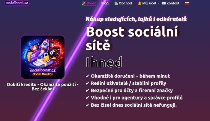 Balíček Facebook 3v1 (CZ)