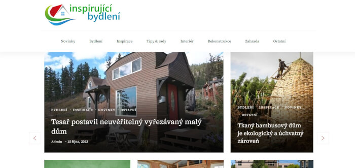 Publikace na Inspirujici-bydleni.cz