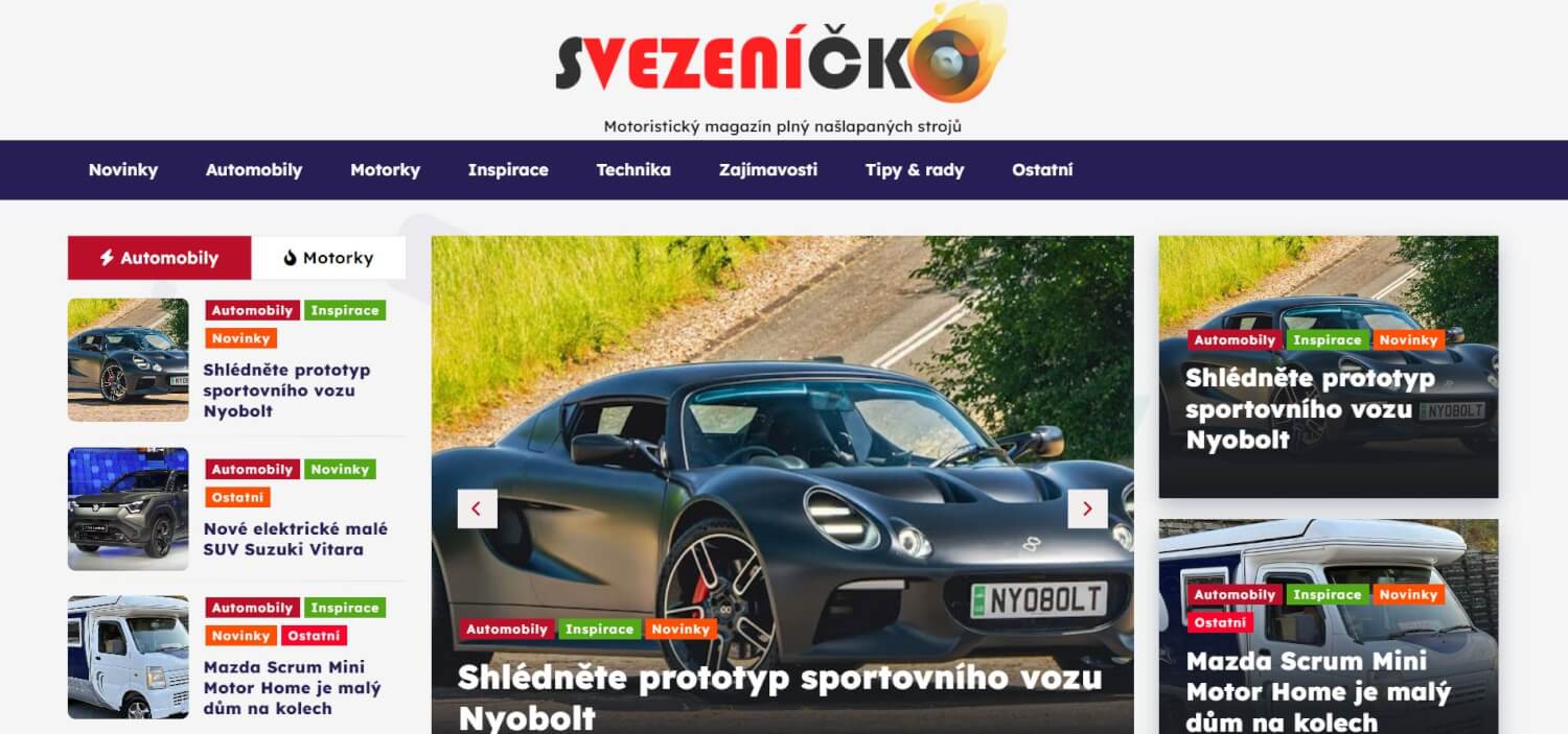 Publikace na Svezenicko.cz