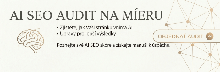 Zjistím, jestli vaši firmu doporučuje ChatGPT - AI audit na 