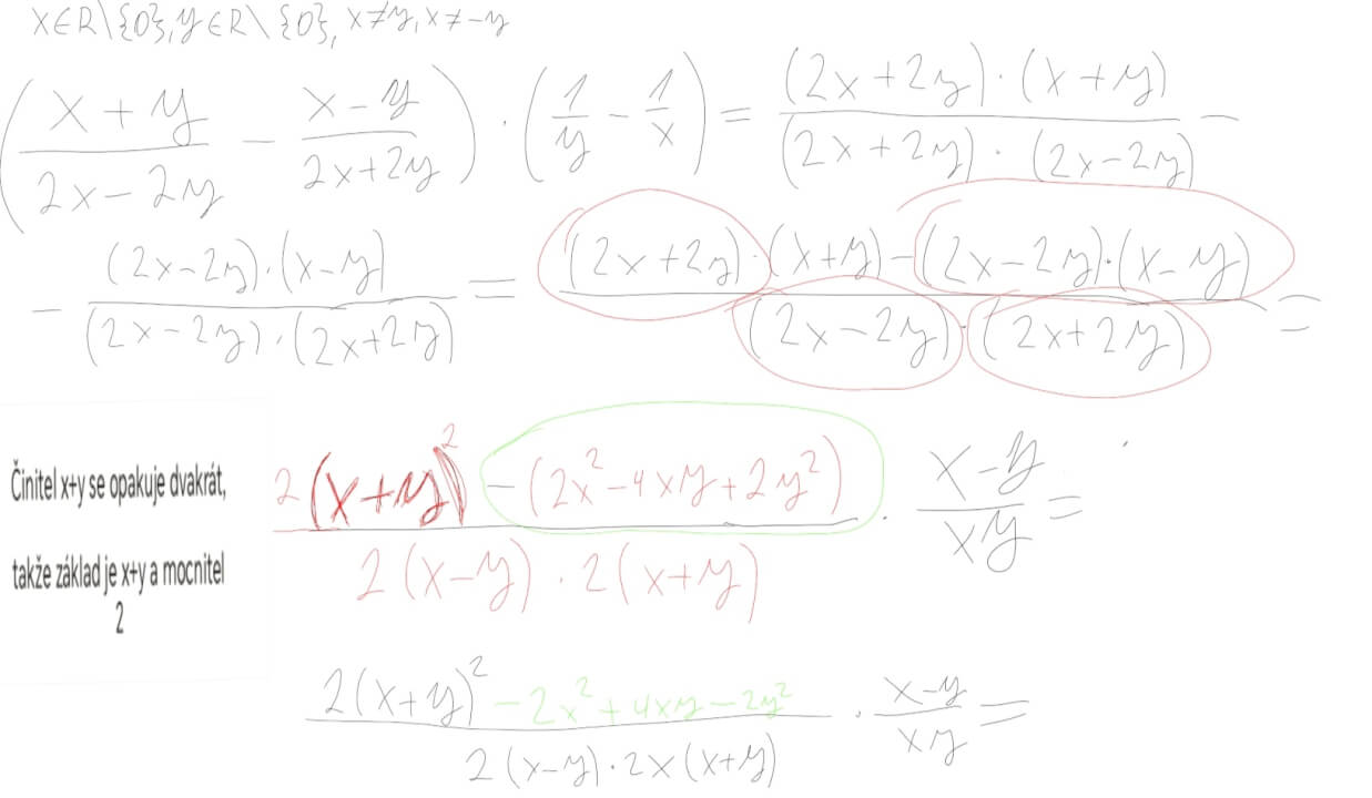 Příprava na přijímačky či maturitu z matematiky. 
