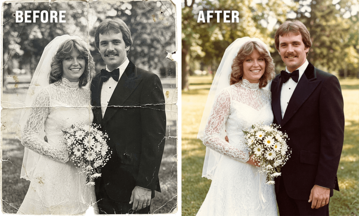 Obnovím, obarvím a vylepším vaši starou fotografii