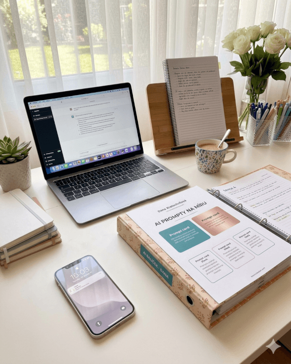 Balíček 10 AI promptů na míru – ušetřete hodinu denně.