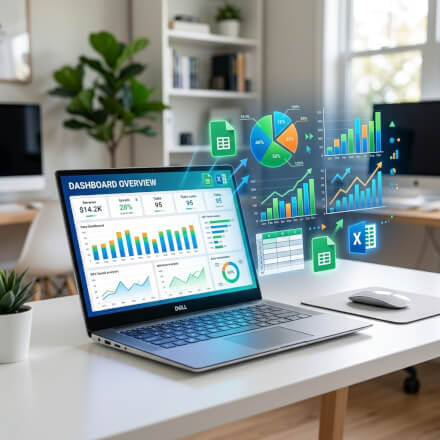 Expert na Excel a Google Sheets: Automatizace, čištění dat a profi dashboardy na míru