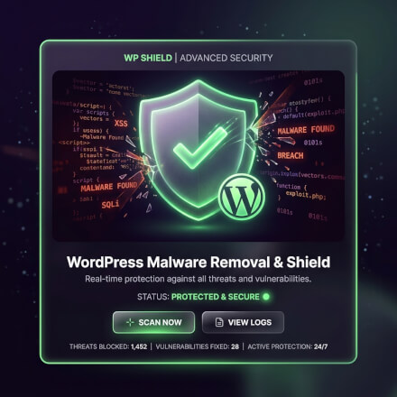 Odvirování WordPress webu a kompletní zabezpečení proti hack