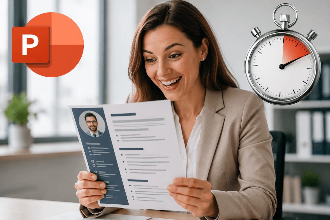 Profesionální generátor CV z PowerPoint šablony