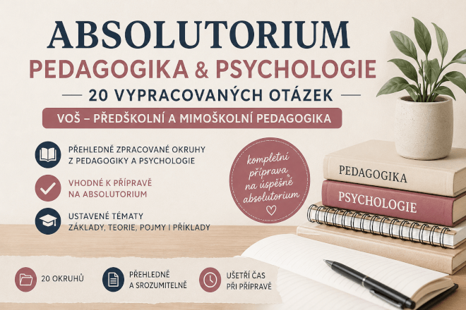 Pedagogika & Psychologie - Absolutorium
