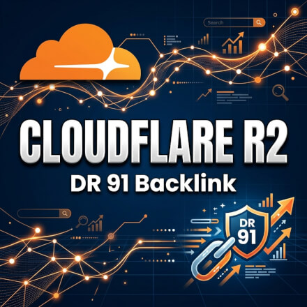 Exkluzivní SEO odkaz z Cloudflare R2 (DR 91)