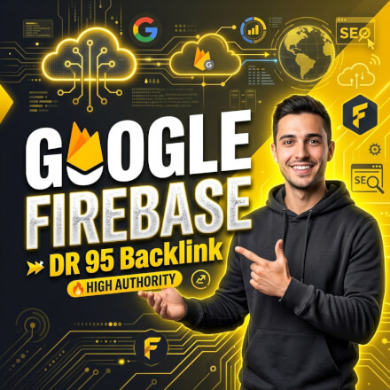 Dofollow SEO Odkaz z Google Firebase (DR 95)