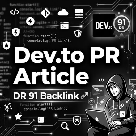 PR článek a Odkaz na Dev.to (DR 91) pro IT/Tech