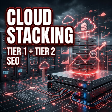Pokročilý Cloud Stacking (Tier 1 + Tier 2 SEO)