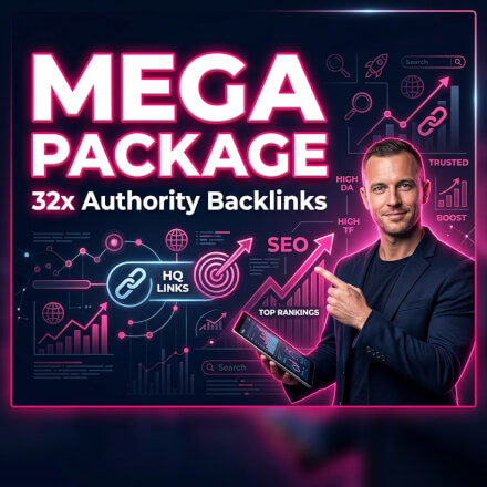 Mega Balíček: Až 32 Autoritativních SEO Odkazů