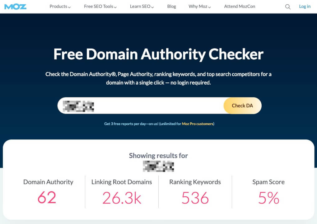Zvýšení DA (Domain Authority) webové stránky až na DA 60+