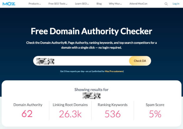 Zvýšení DA (Domain Authority) webové stránky až na DA 60+