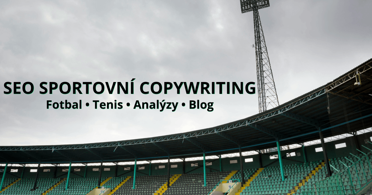 Napíšu sportovní články, analýzy a rozbory