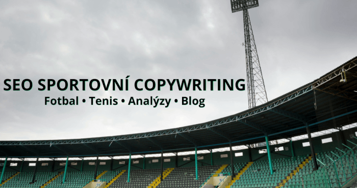 Napíšu sportovní články, analýzy a rozbory