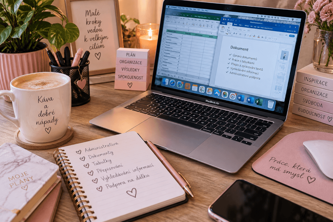 Virtuální asistentka – administrativní podpora