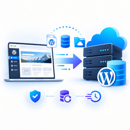 Přemigruji váš WordPress web na nový hosting