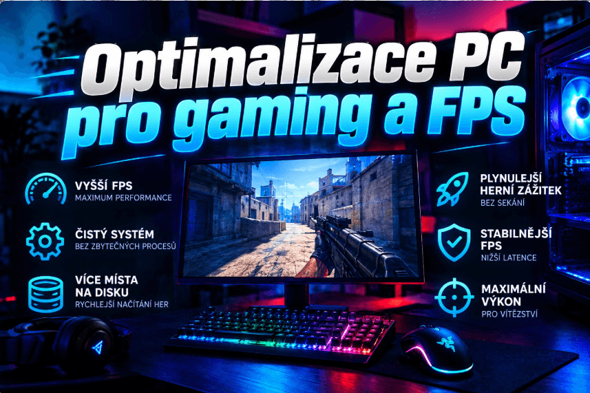 Optimalizace PC pro gaming/FPS - Gaming PC/FPS Optimization