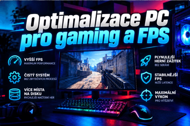 Optimalizace PC pro gaming/FPS - Gaming PC/FPS Optimization