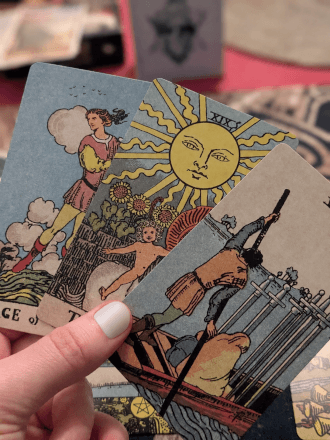 Výklad tarotu- 1 otázka