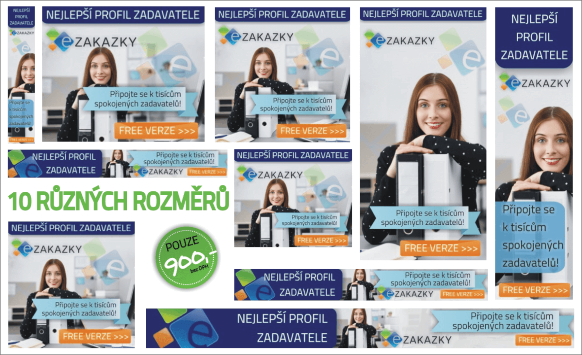 Grafické práce, reklamní bannery, letáky, vizitky, plachty