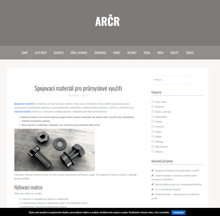 Napsání 20 originálních Pr článků a publikace do magazínů