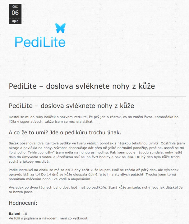 Publikuji rychle PR článek na webu www.test-recenze.cz