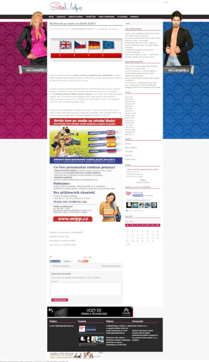 Napíši PR článek a zveřejním ho na svetemmody.cz