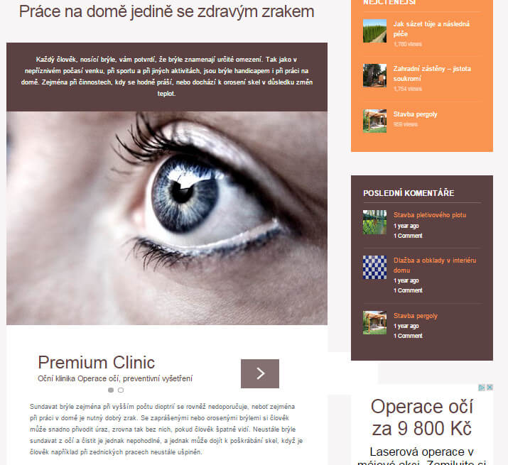 Publikace na dnesnibydleni.cz