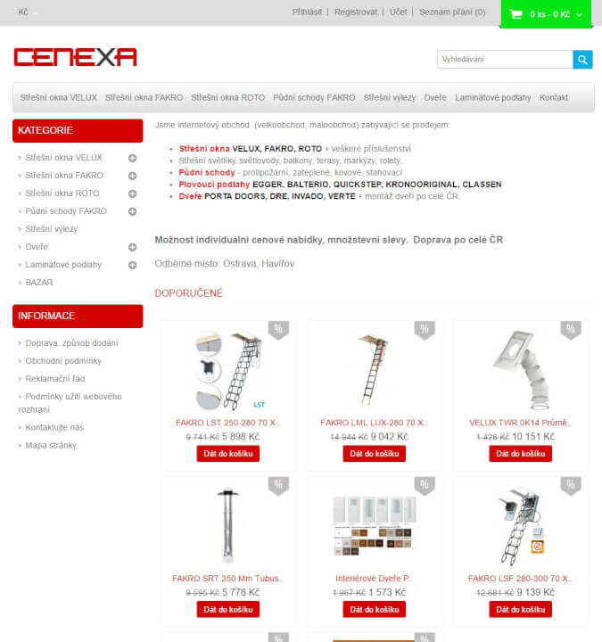 Vytvořím Vám eshop