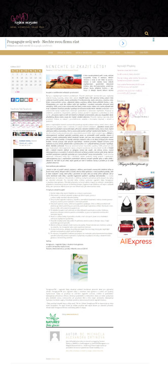  Zveřejním Váš PR článek v našem e-magazínu BeMAD.cz