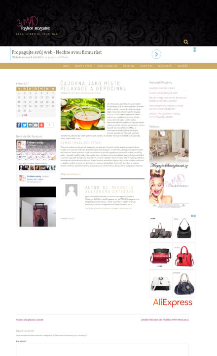  Zveřejním Váš PR článek v našem e-magazínu BeMAD.cz