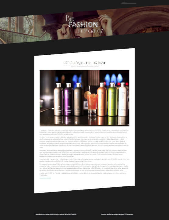 Zveřejním Váš PR článek na BeFashionMagazin.cz