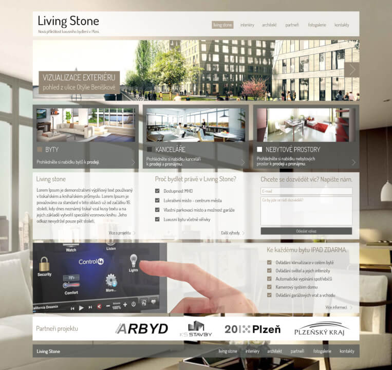 Profesionální webdesign webových stránek