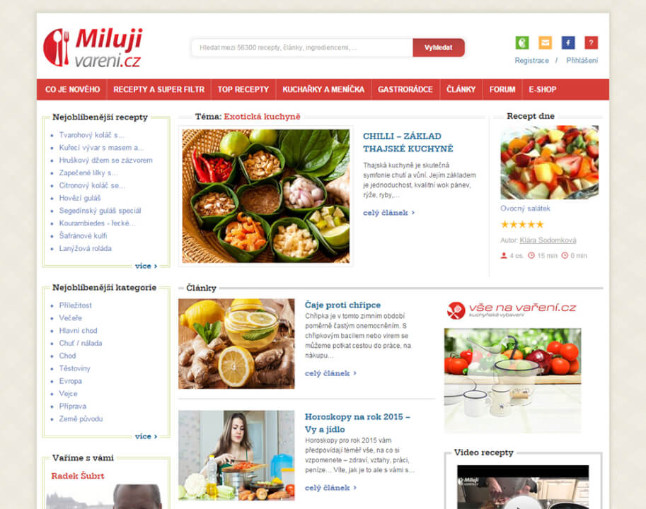 Profesionální webdesign webových stránek