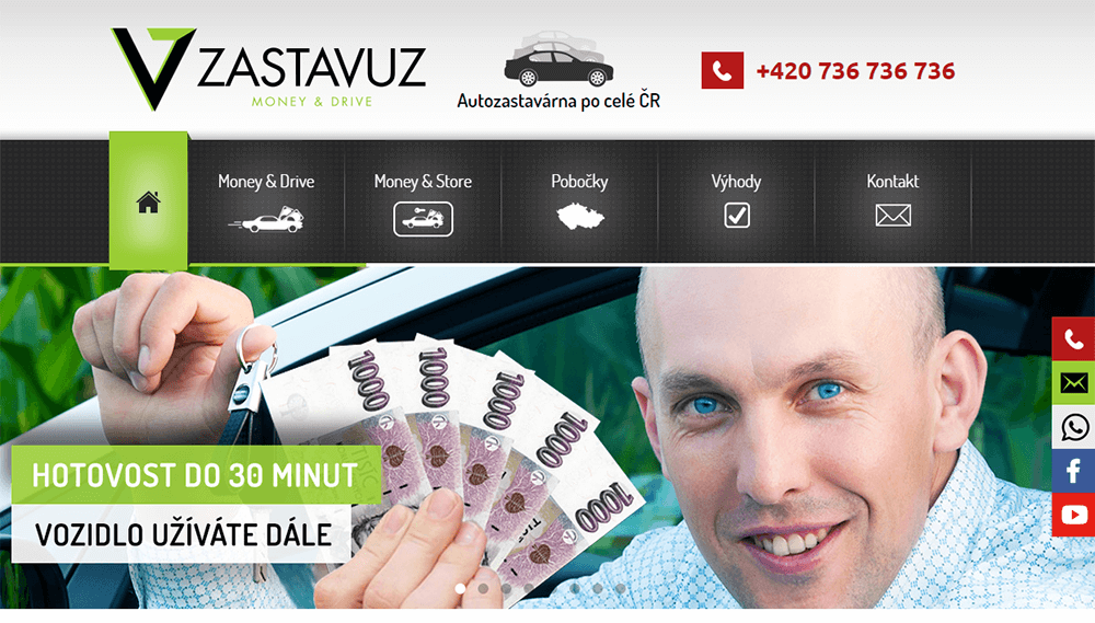 Profesionální webdesign webových stránek