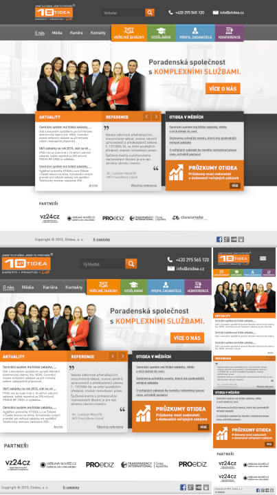 Profesionální webdesign webových stránek