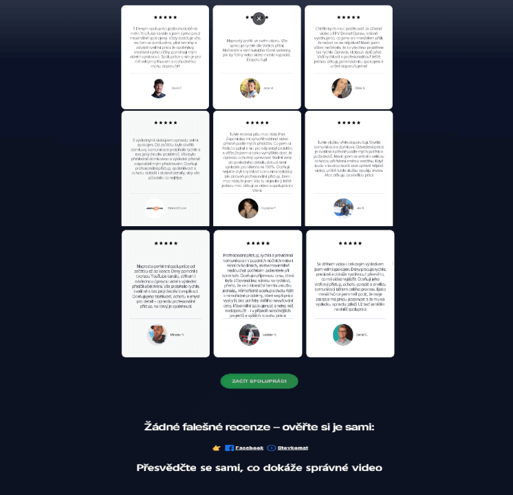 SLEVA 25% ~ Profesionální EDIT VIDEÍ  – 100 RECENZÍ CELKEM!