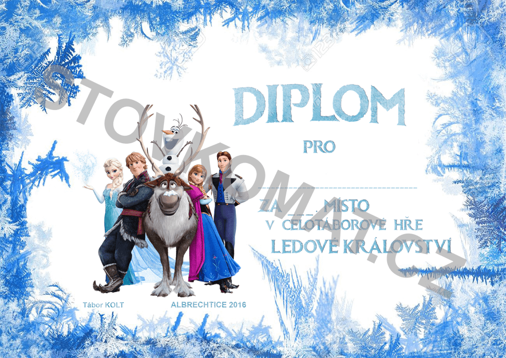 Diplom ve formátu A4 (PDF)