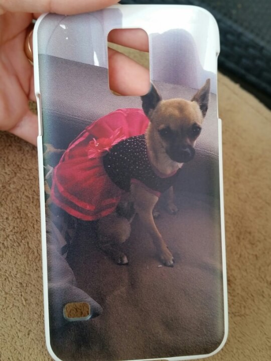 Kryt na mobil s vlastní fotkou